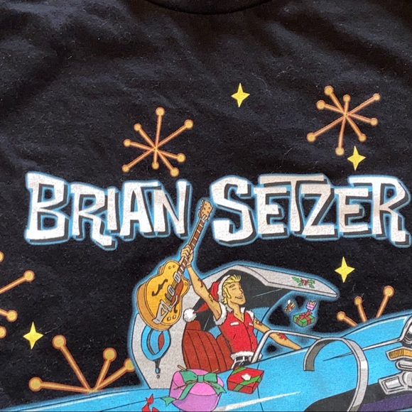 GUC Men’s size Large Brian Setzer 2007 Tour T-shirt - Picture 12 of 15